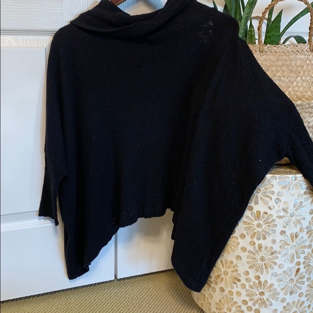 Free People sweater with open back